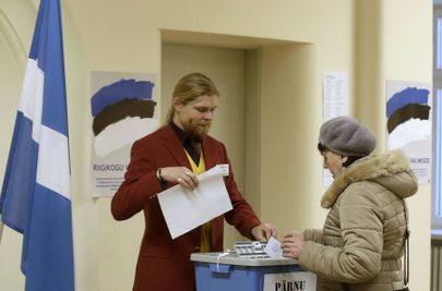 Valimised Pärnus. Autor: Reuters