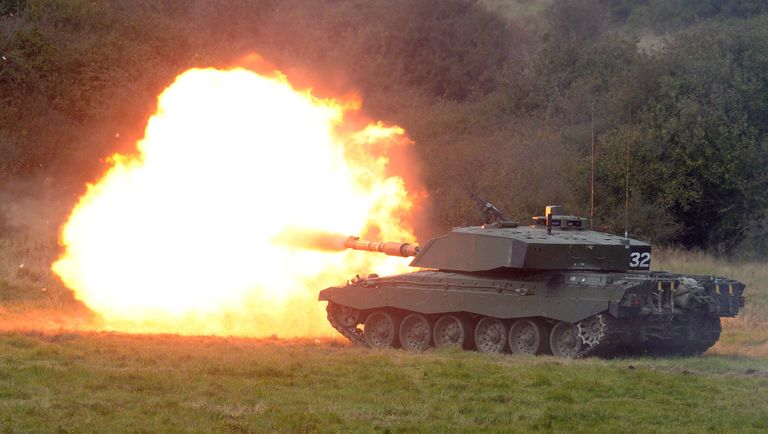 Британский танк Challenger 2. Фото: Ben Birchall / PA Wire / PA Images / Scanpix.