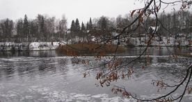 Спасатели вытащили на берег упавшего в воду нетрезвого мужчину