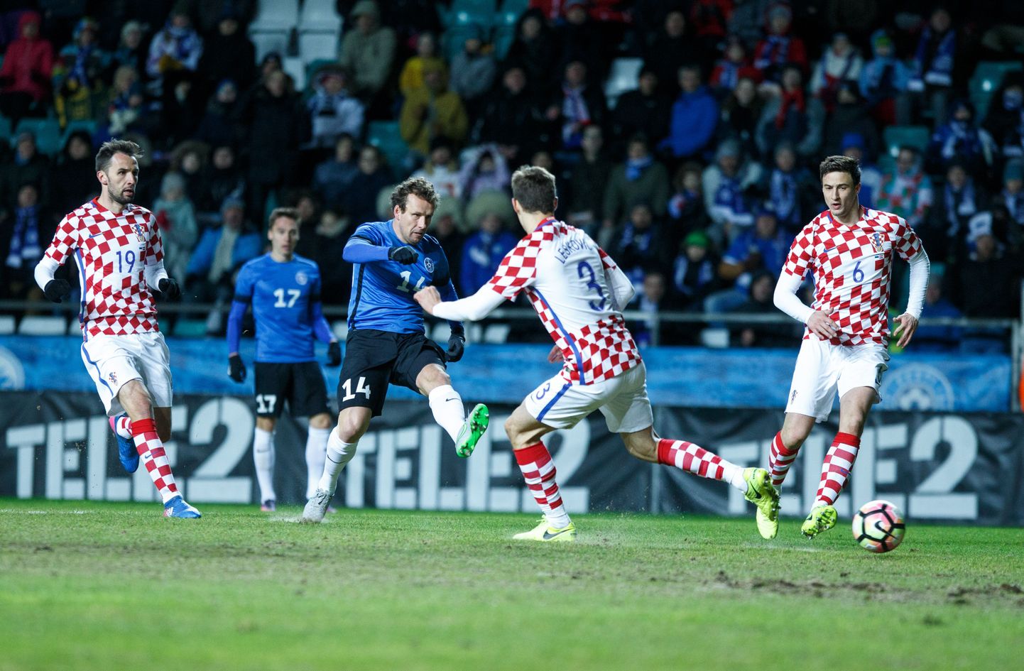 Eesti-Horvaatia sõpruskohtumine 3:0.