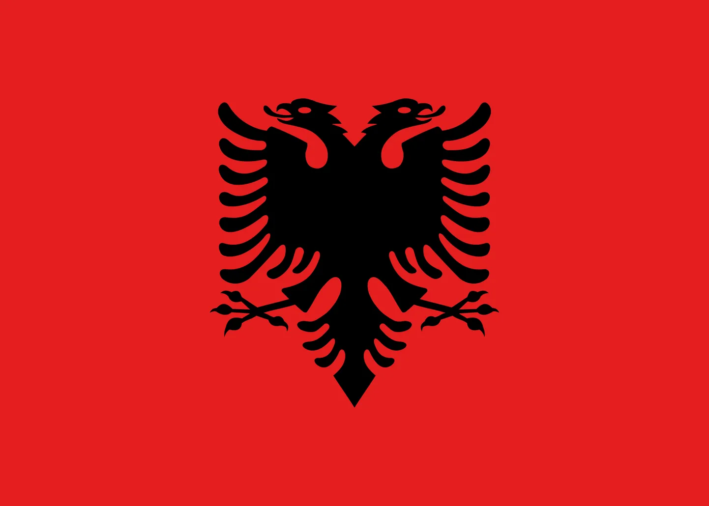 Albaania lipp.