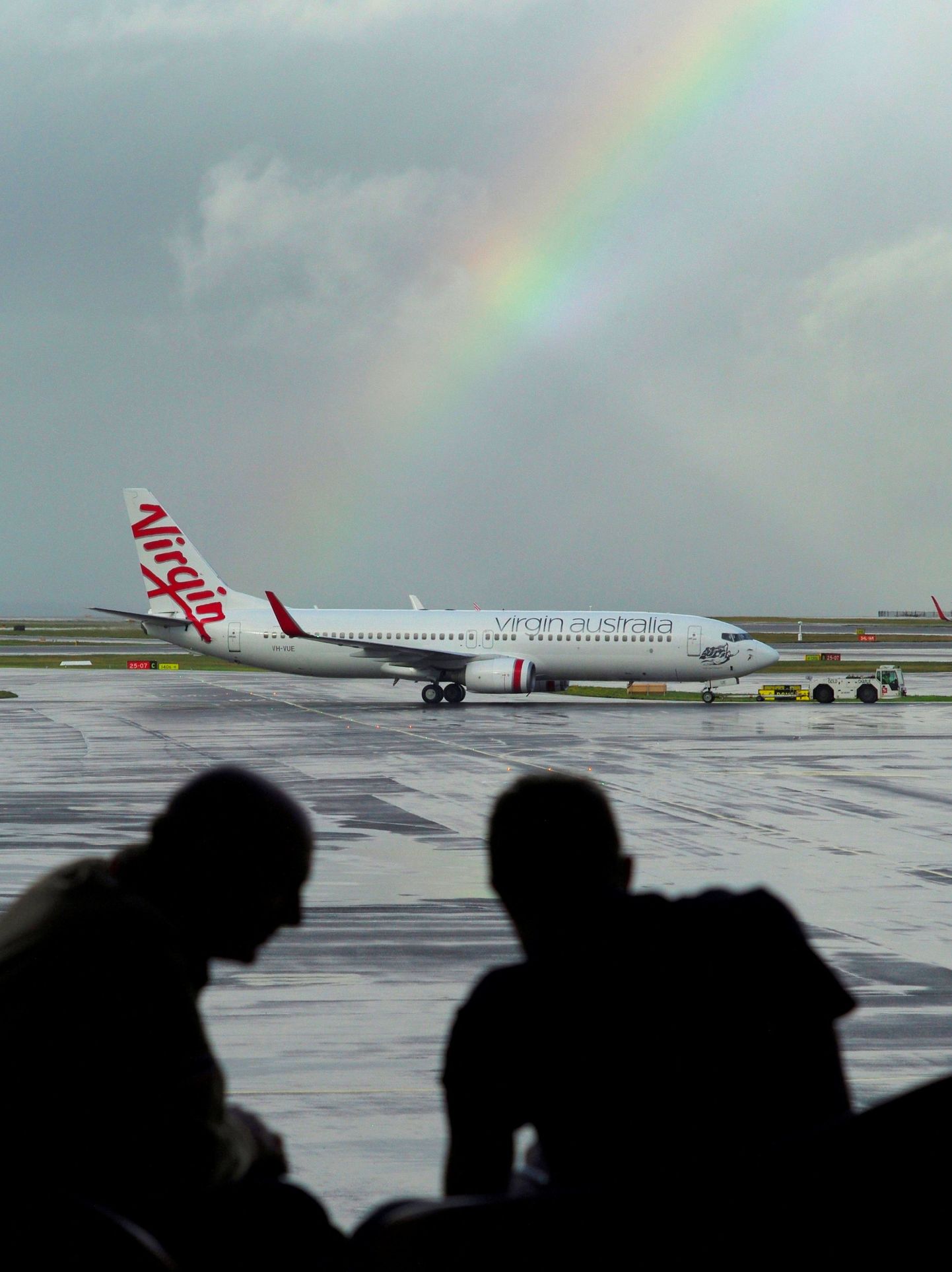 Самолет авиакомпании Virgin Australia.
