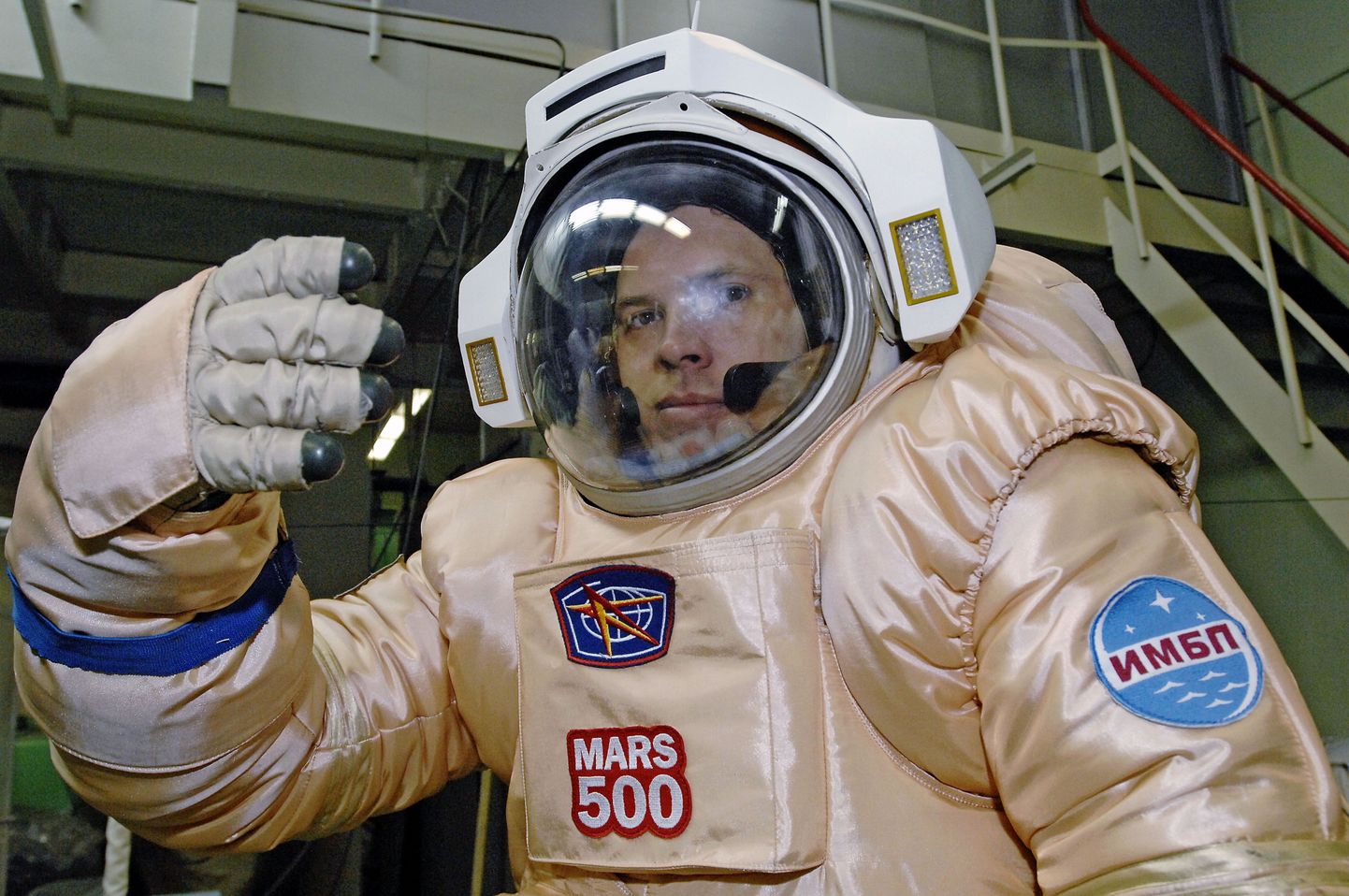 Участник эксперимента "Марс-500".
