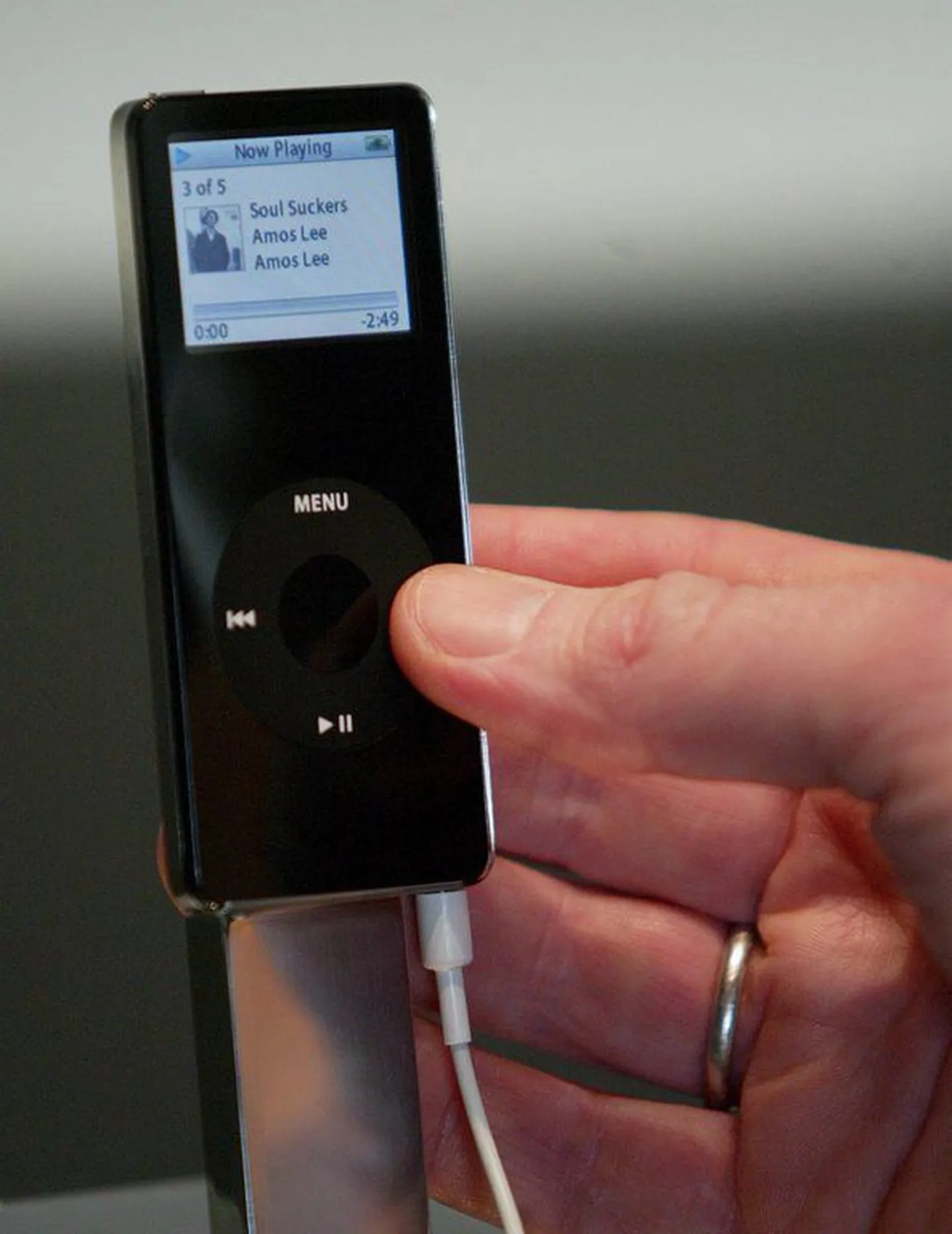 Pildil on tavahinnaklassis iPod.