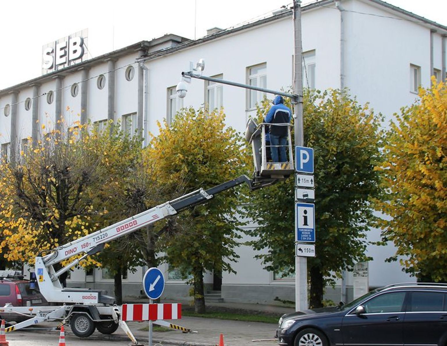 Kaamera paigaldamine Rakveres.