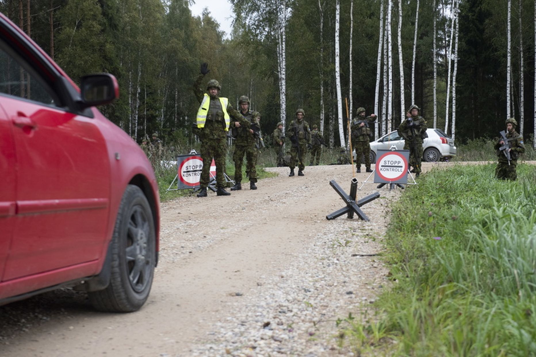 Lõuna maakaitseringkond õppusel.