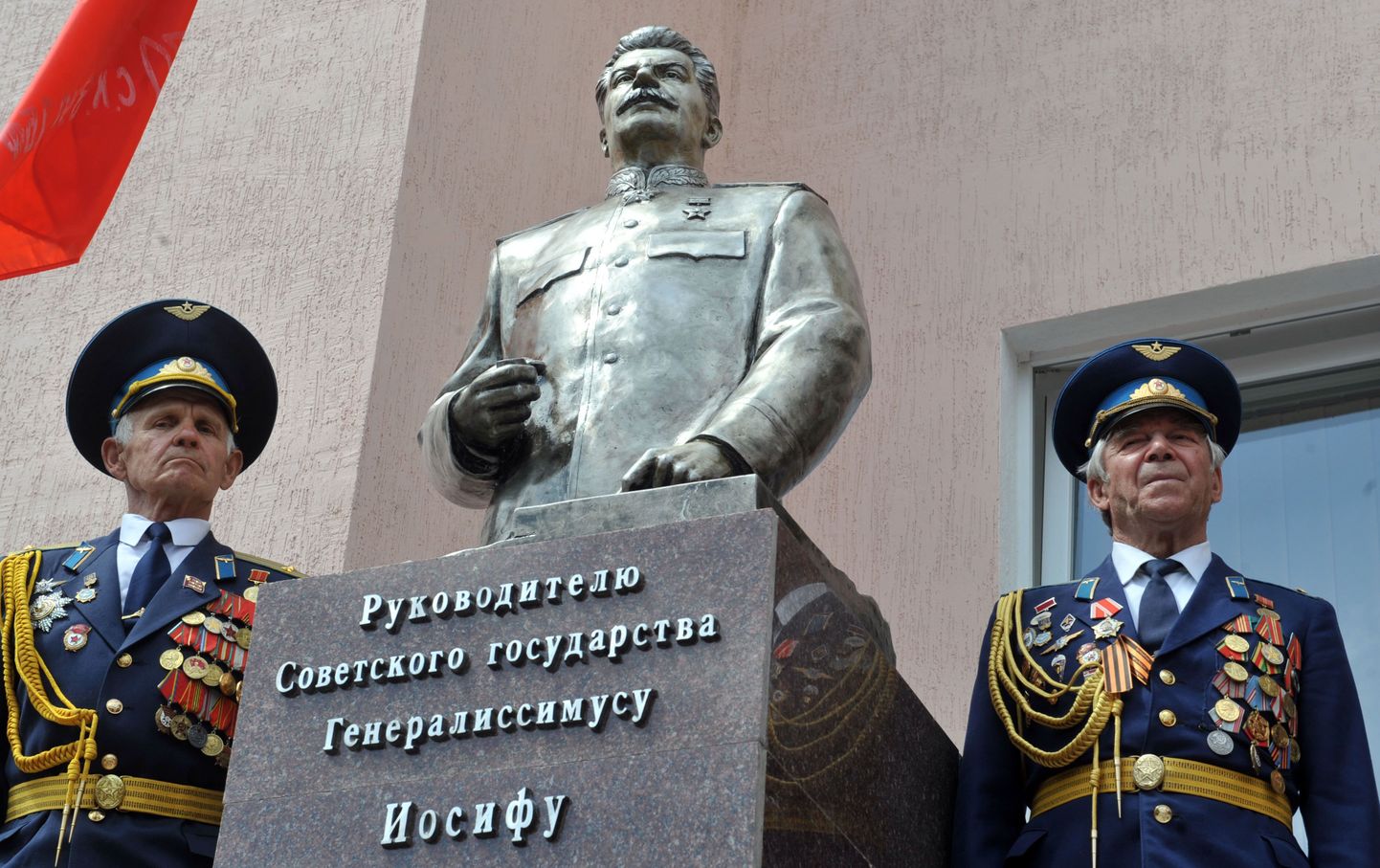 Jossif Stalini monument Zaporožjes. Pilt on tehtud 5. mail 2010.