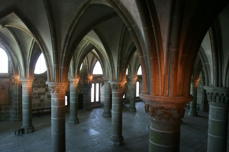 Mont-Saint Micheli kloostri sisevaade