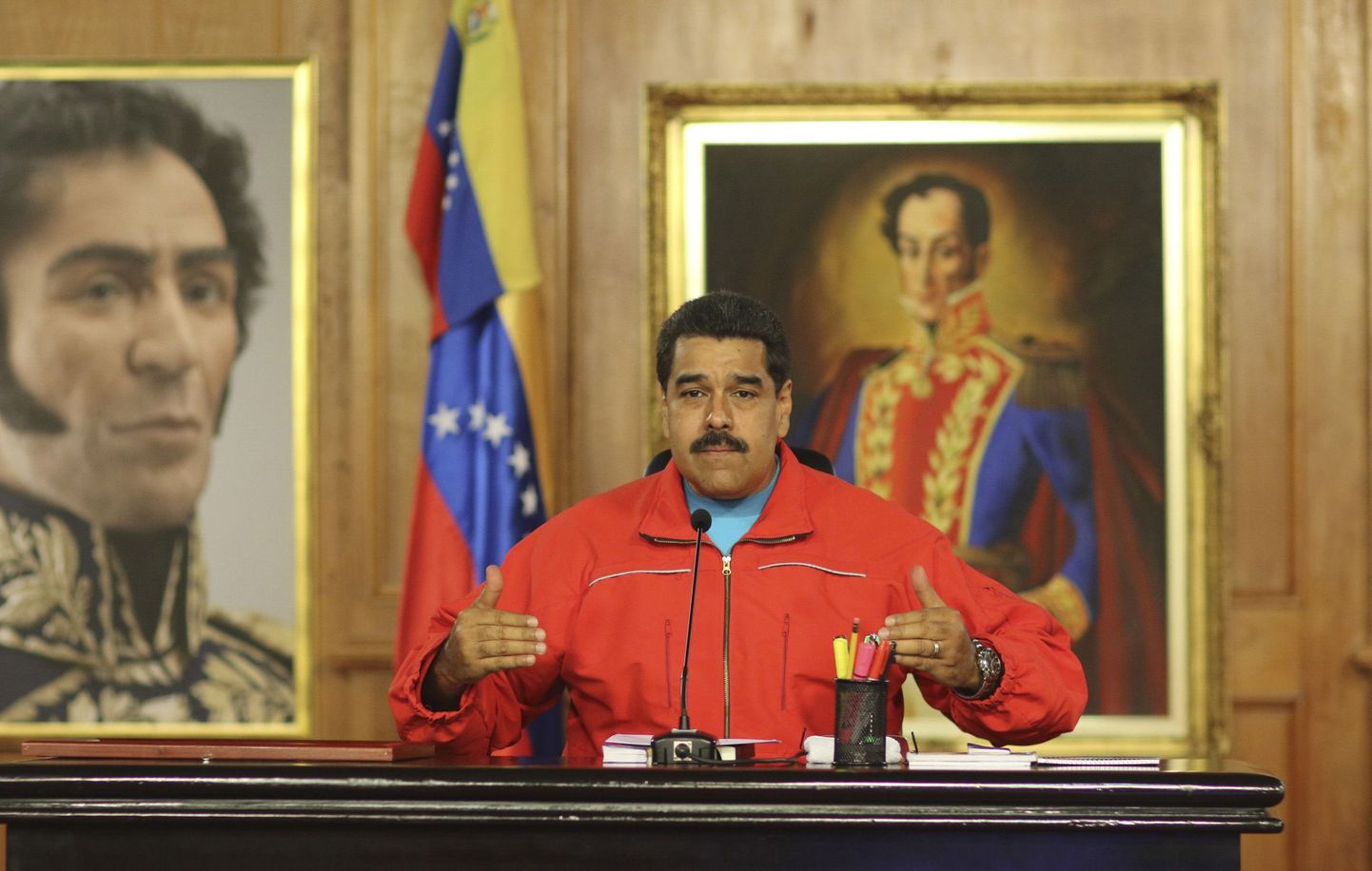 Venezuela president Nicolás Maduro.