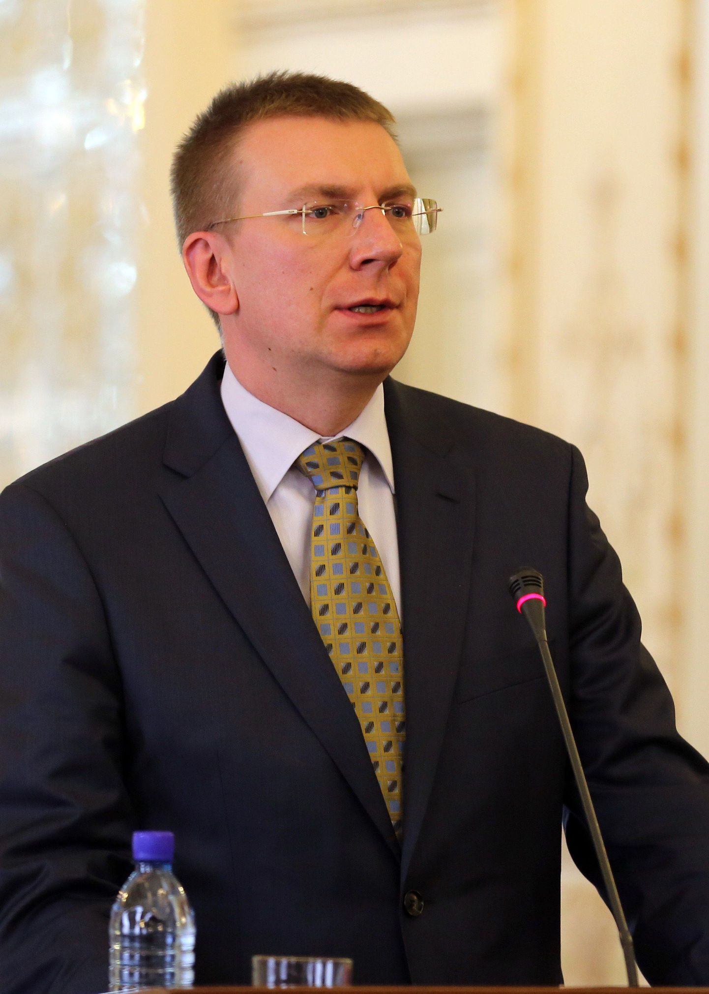 Läti välisminister Edgars Rinkevičs