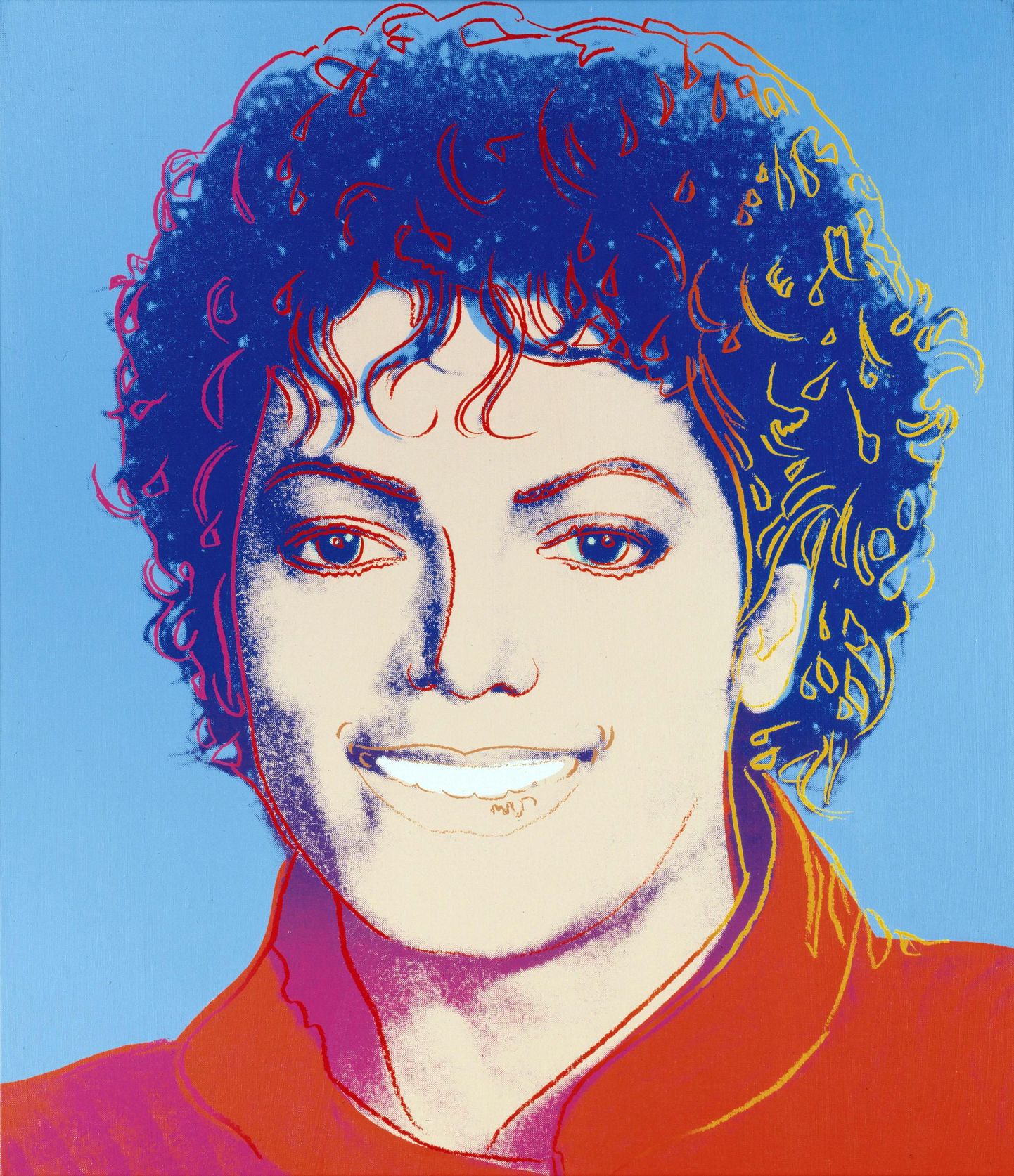 Andy Warholi poolt 1984. aastal loodud Michael Jacksoni portree