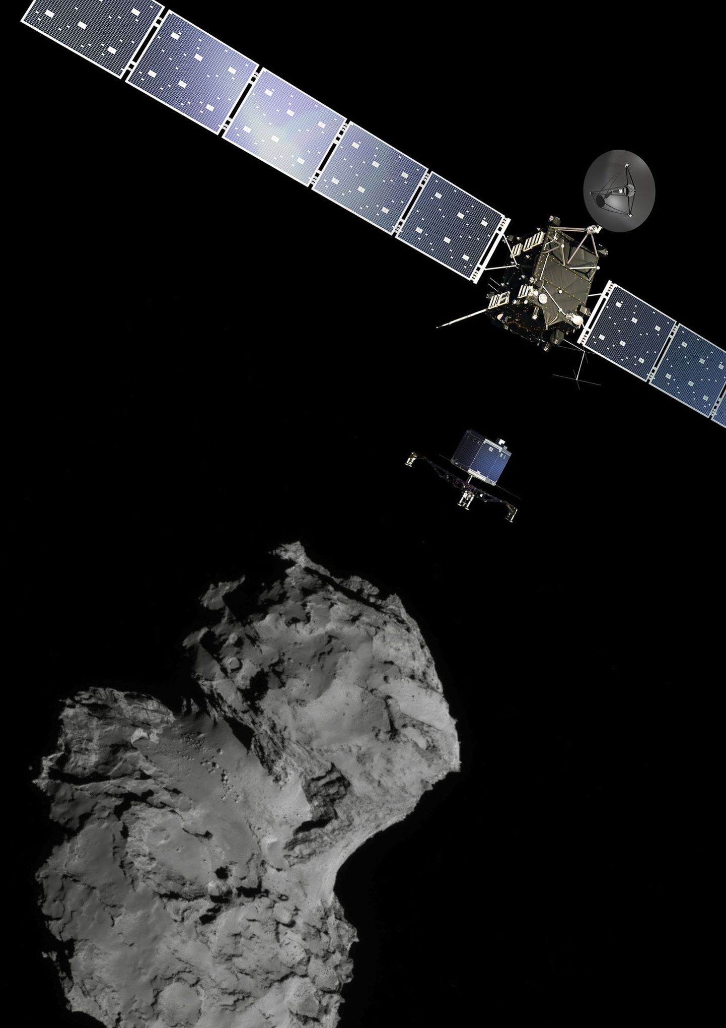 Rosetta, Philae ja komeet 67P/Churyumov-Gerasimenko
