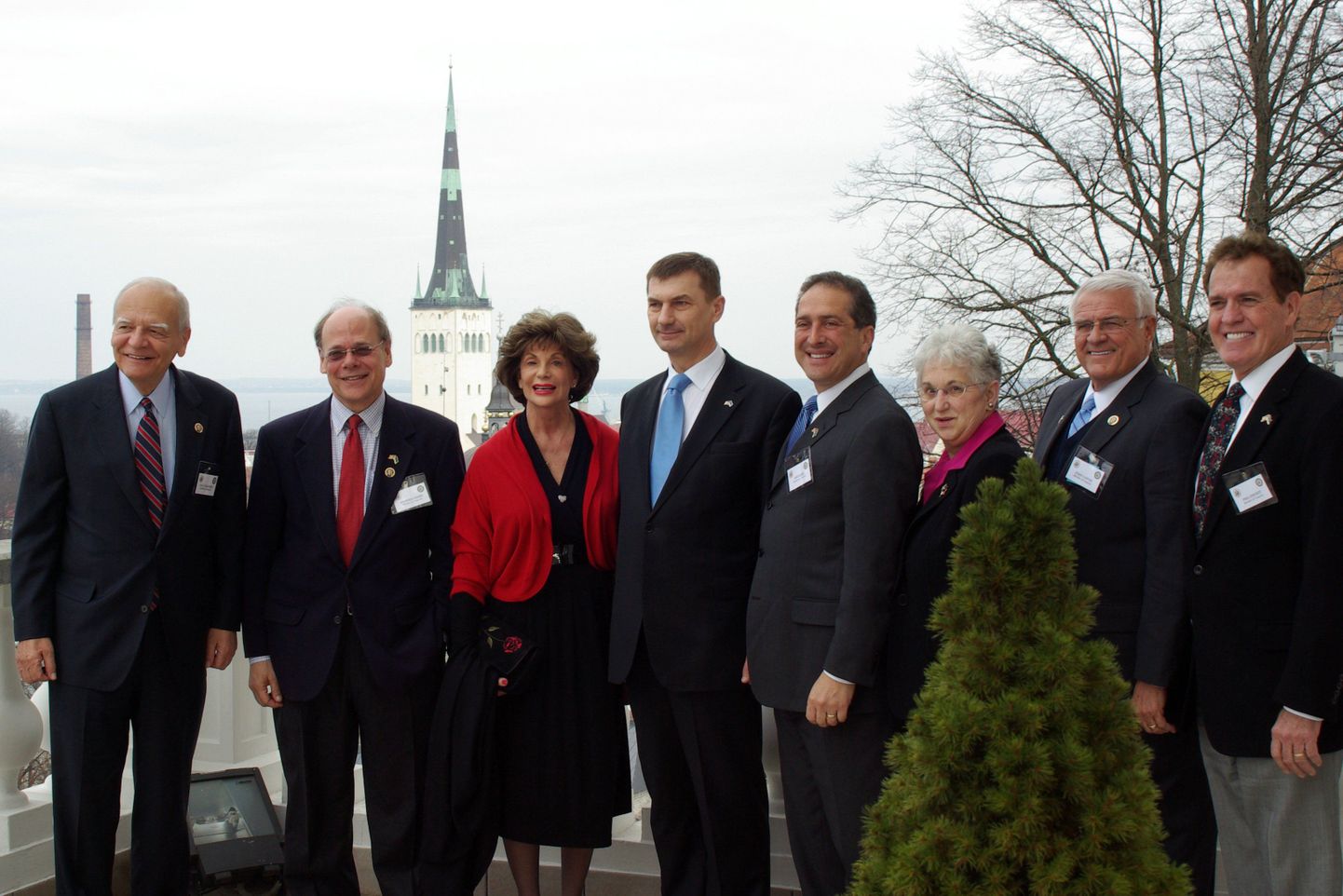 Peaminister Andrus Ansip kohtus Stenbocki majas USA kongresmenidega.