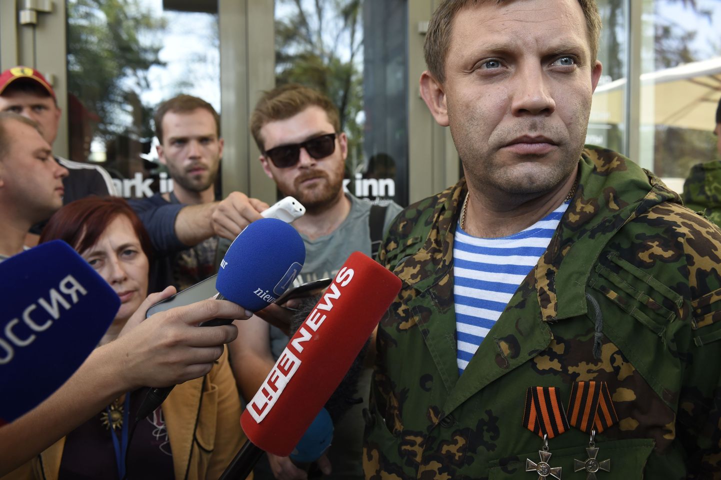 Nn Donetski rahvavabariigi peaminister Aleksandr Zahhartšenko.