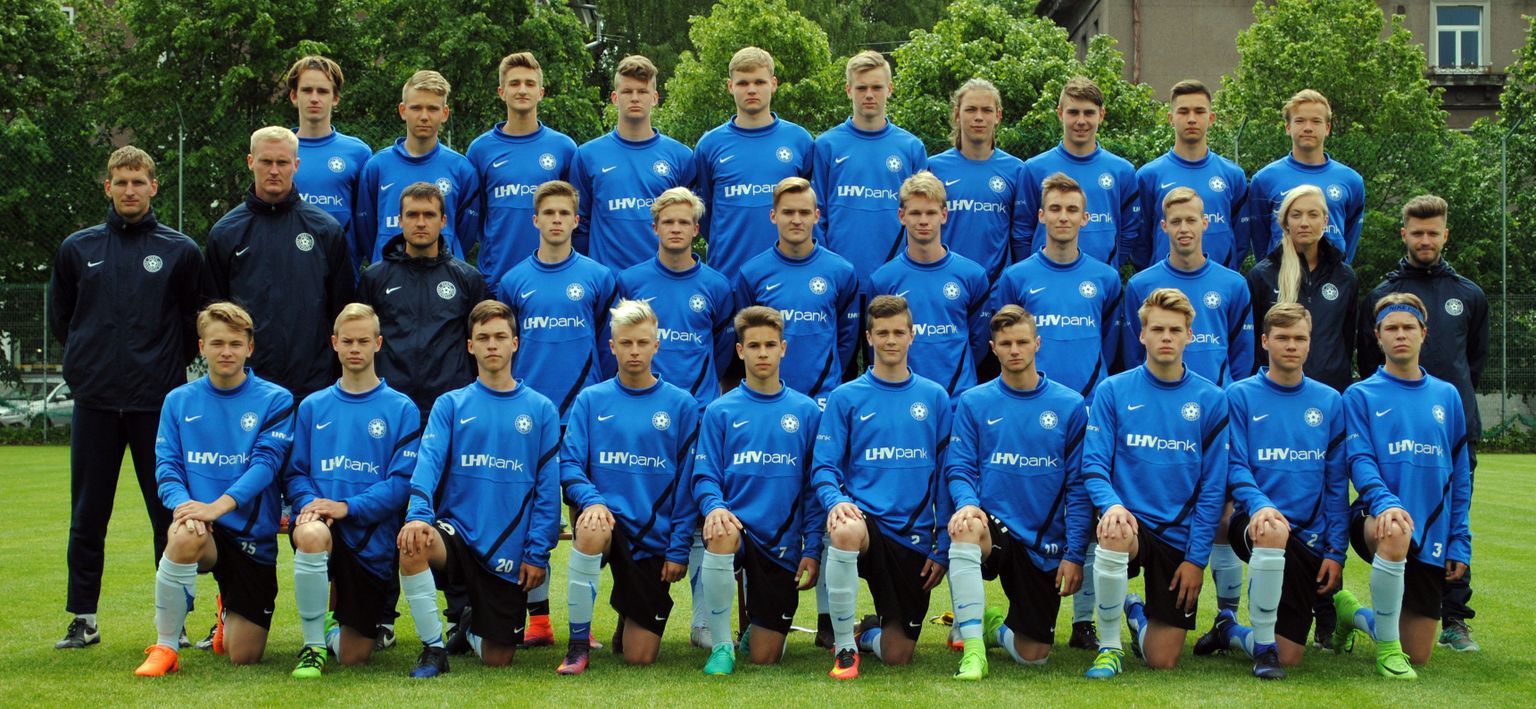 Eesti U17 jalgpallikoondis.