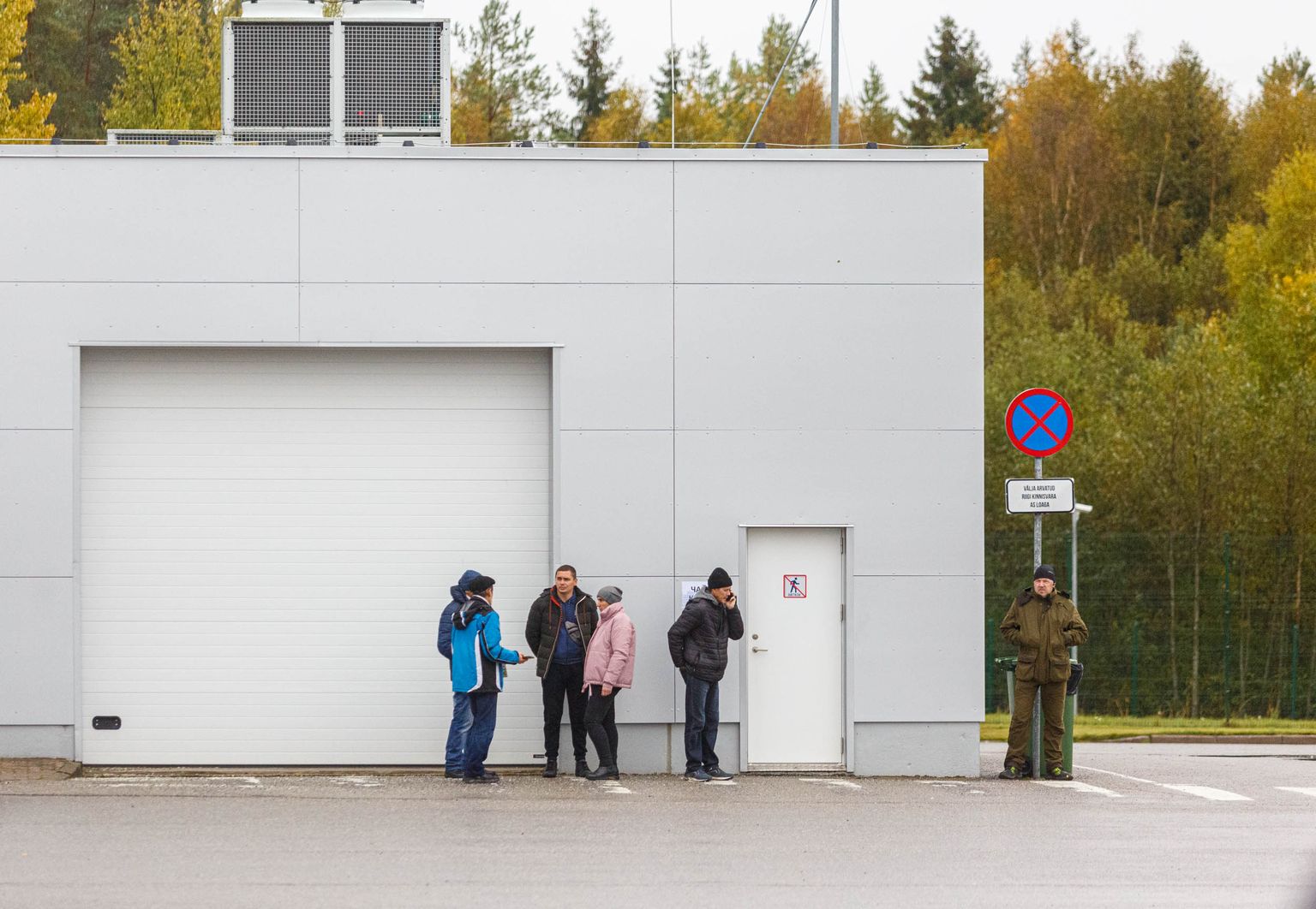 Luhamaa piiripunkt Võrumaal. Foto on illustreeriv.