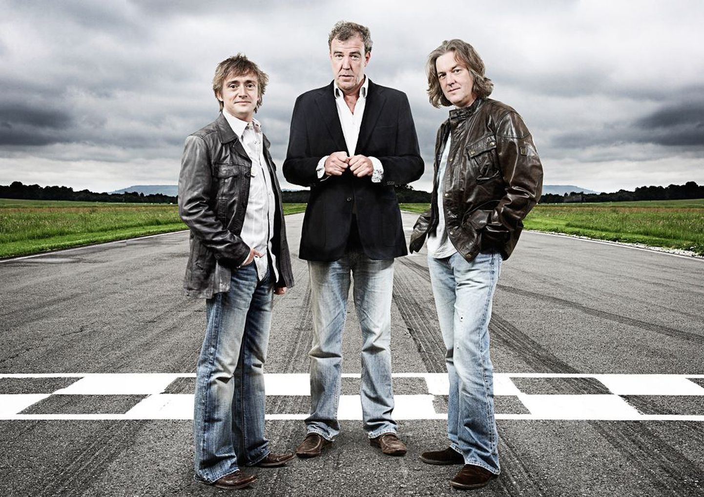Autosaate «Top Gear» juhid: Richard Hammond (vasakult), Jeremy Clarkson ja 
James May.