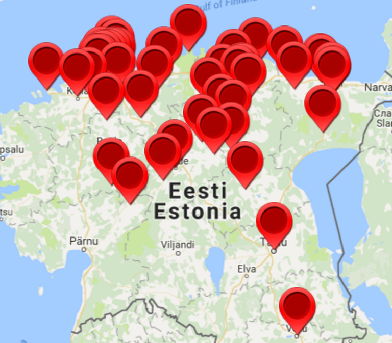 Grossi kauplusi on täna Eestis kokku 56. Tihedalt on kaetud Põhja- ja Kesk-Eesti, samuti Virumaa. Hõredam on läänes ja lõunas, Viljandimaal pole sealjuures ühtki Grossi märki kandvat kauplust.