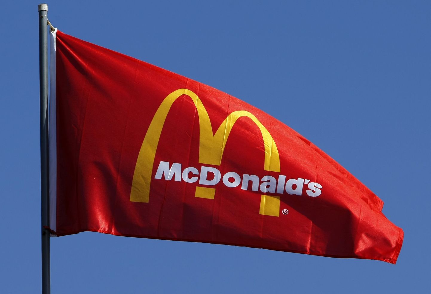 McDonald`si logo.