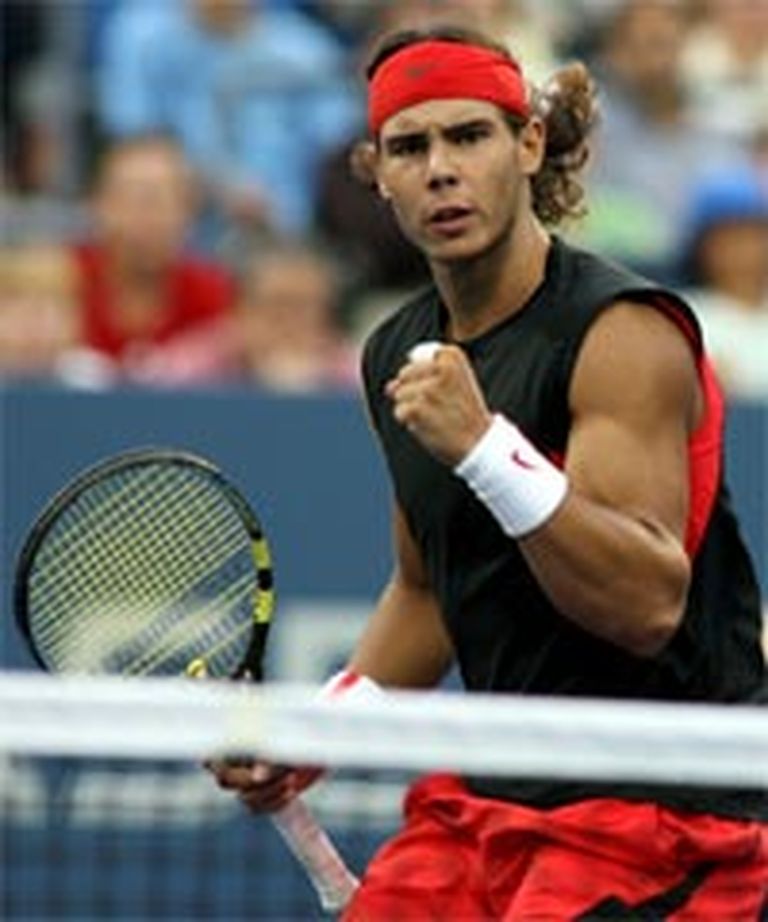 Rafaels Nadals Ņujorkā. 