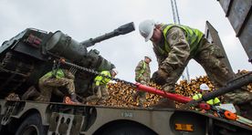 First batch of British troops' equipment arrived in Estonia on Wednesday