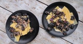Retseptisoovitus: kevadine seenepasta kogritsatest