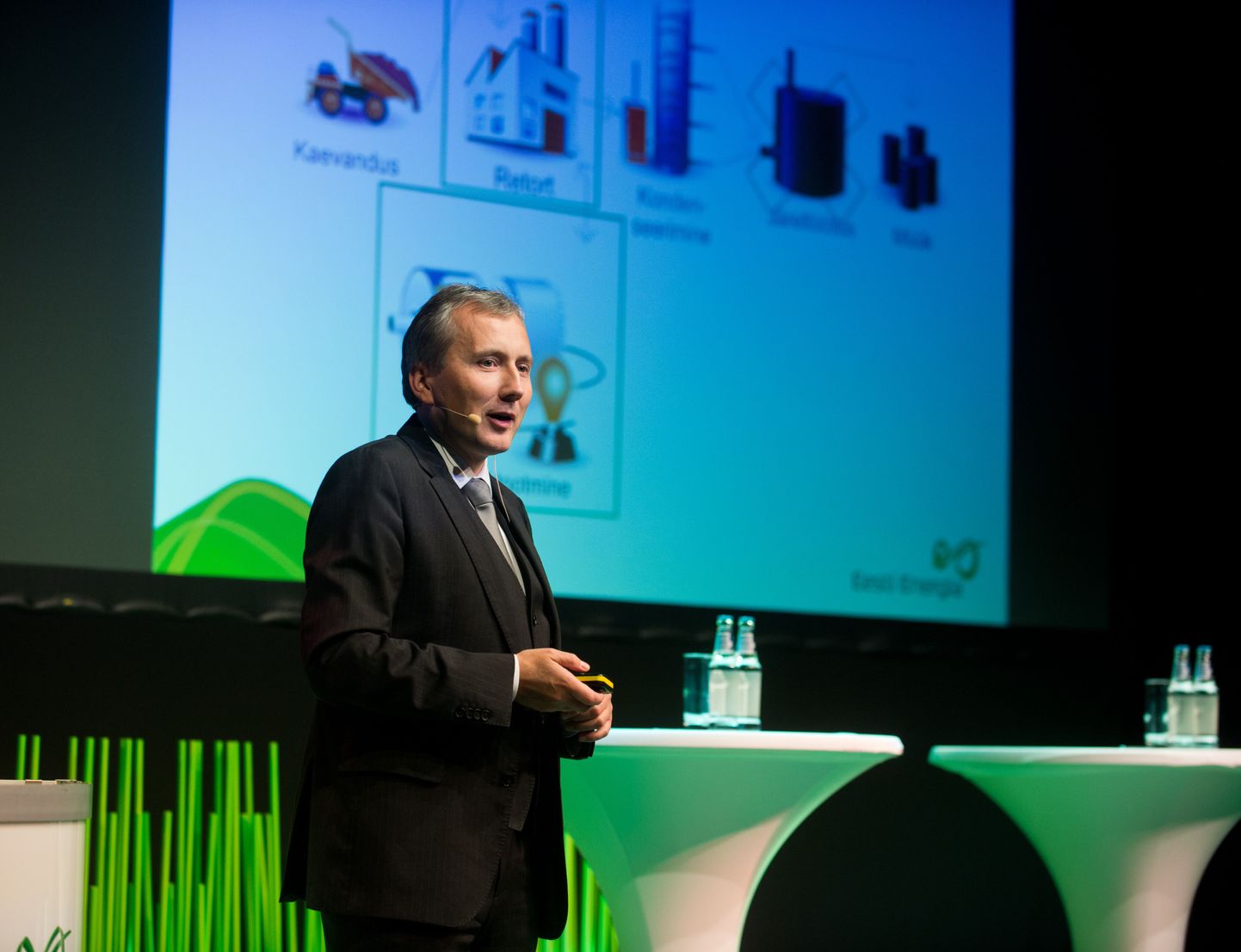 Läinud aasta parim suurettevõte oli Eesti Energia. Pildil firma juhatuse esimees Sandor Liive.