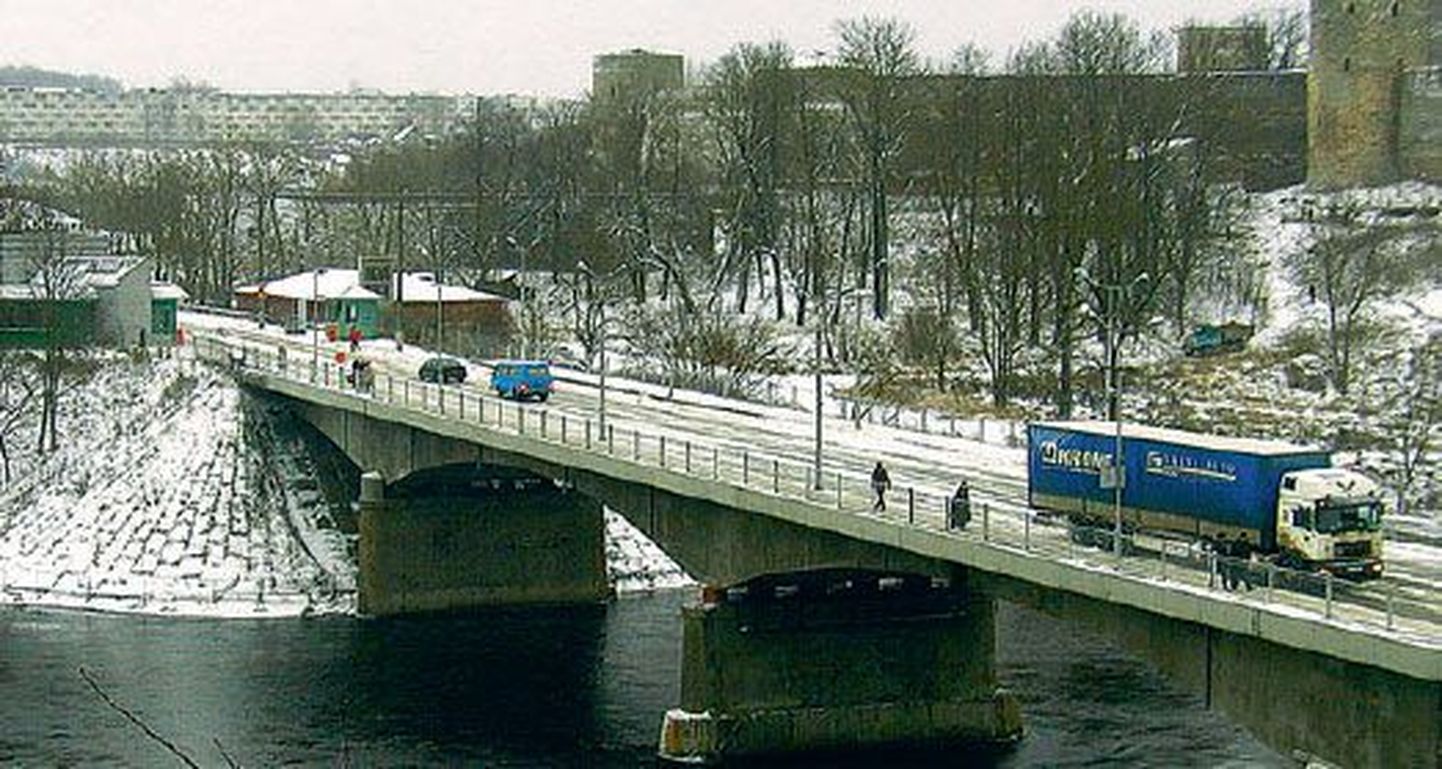 Мост на эстонско-российской границе