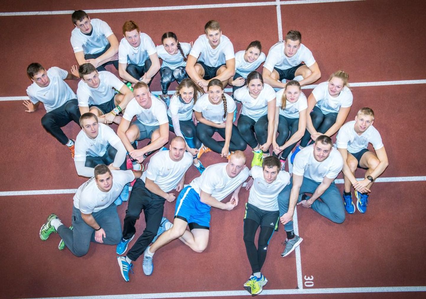 Eesti U23 kergejõustikukoondis.