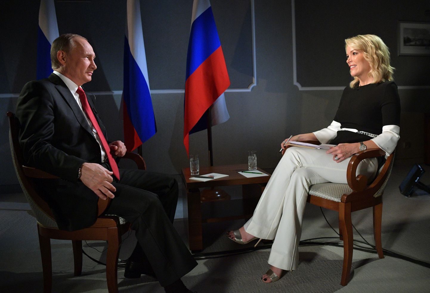 Vladimir Putin annab intervjuud NBC reporter Megyn Kellyle.