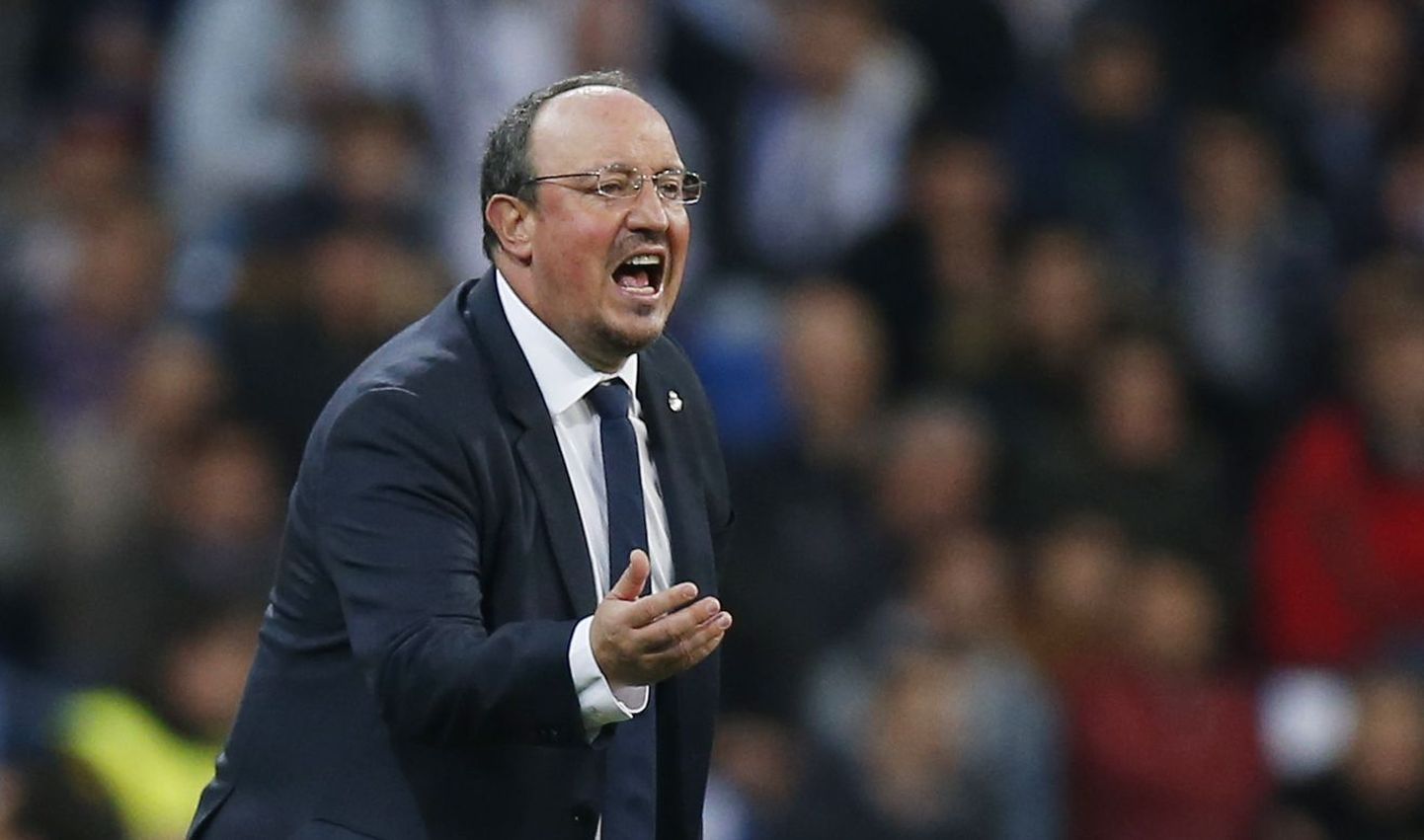 Newcastle Unitedi uus peatreener Rafael Benitez.