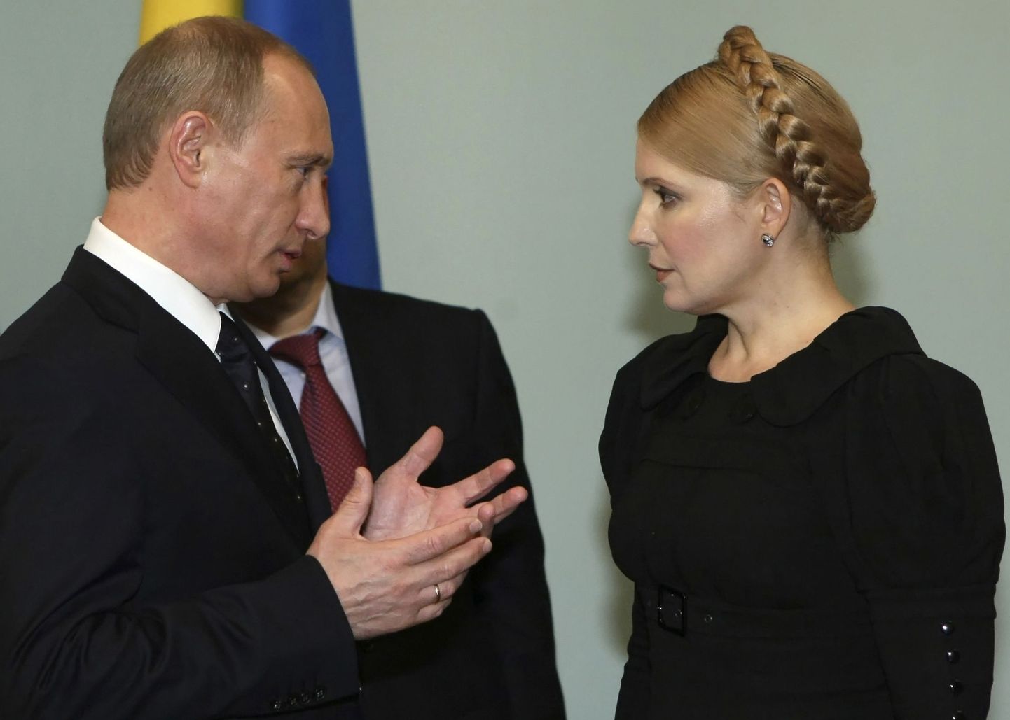 Владимир Путин и Юлия Тимошенко.