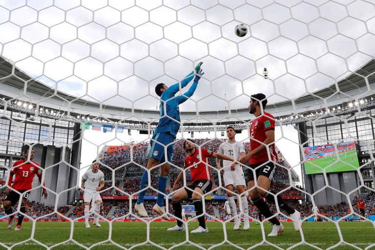Egiptuse ja Uruguay kohtumine lõppes 0:1
