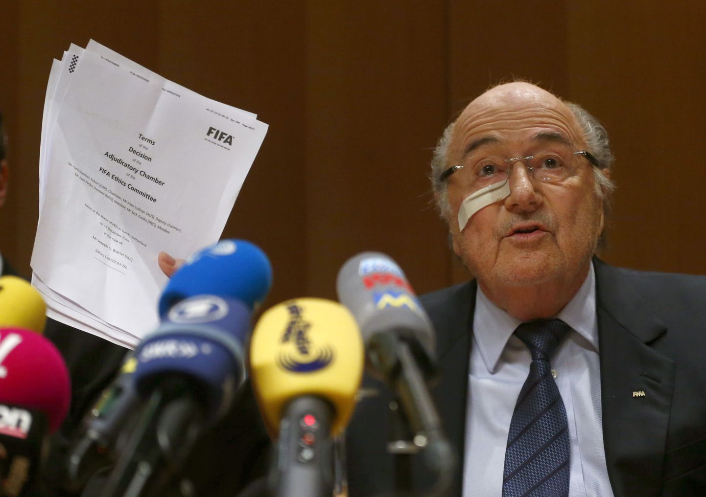 FIFA ekspresident Sepp Blatter.