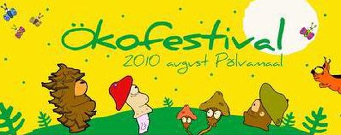 Ökofestivali logo.
