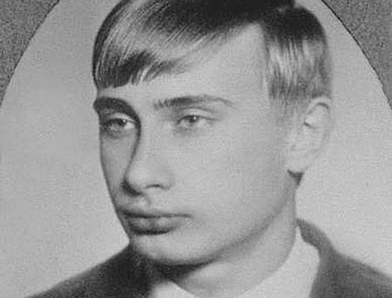 Молодой Владимир Путин 