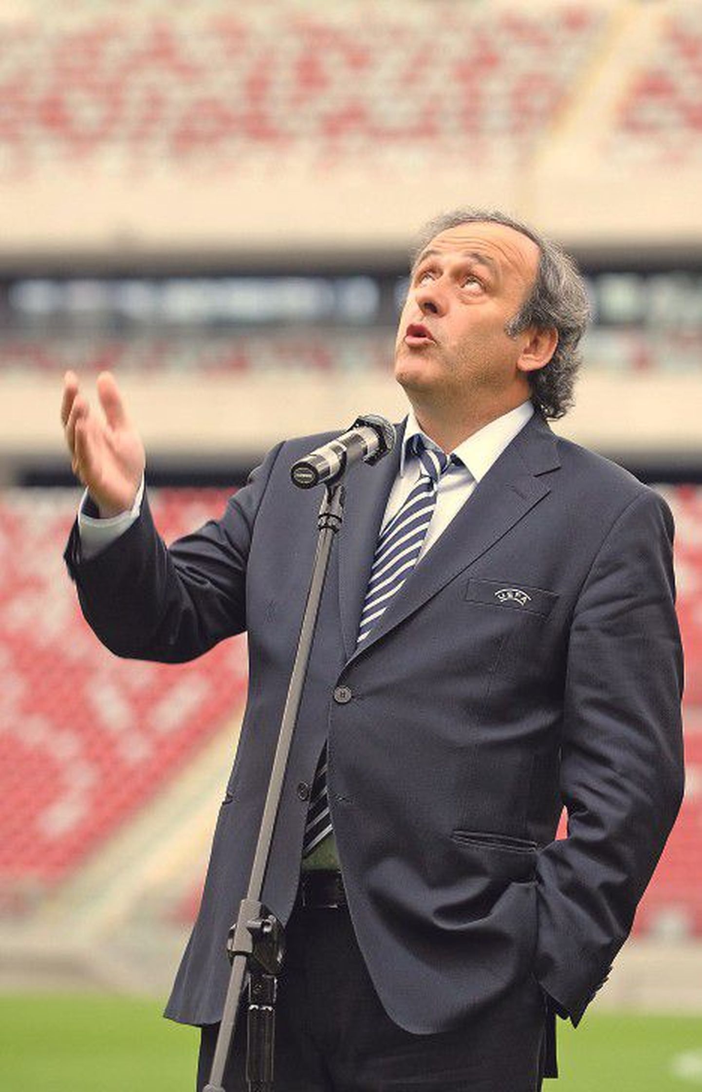 Президент УЕФА Мишель Платини.