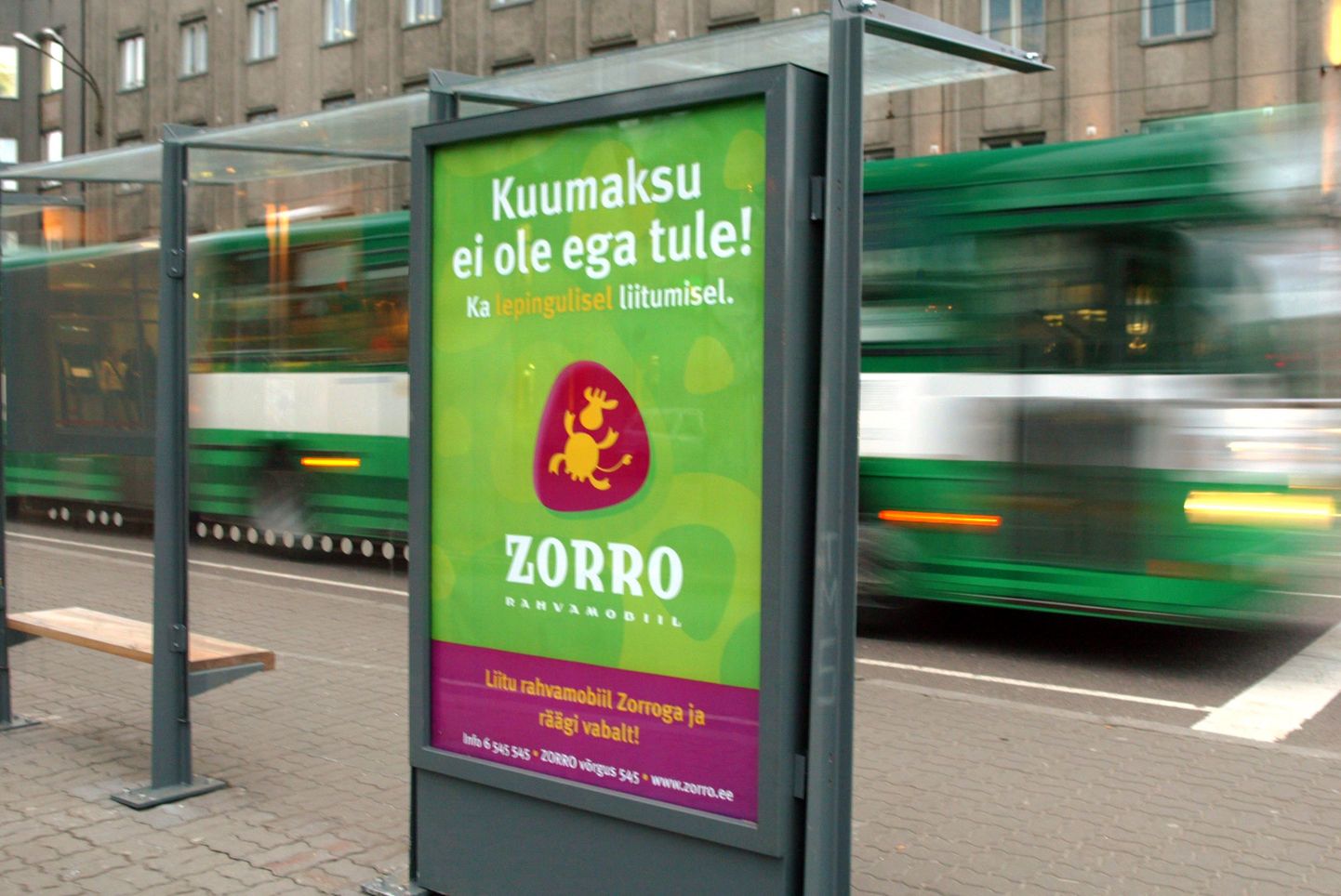 Bravocomi rahvamobiili ZORRO reklaam 2004. aastal.