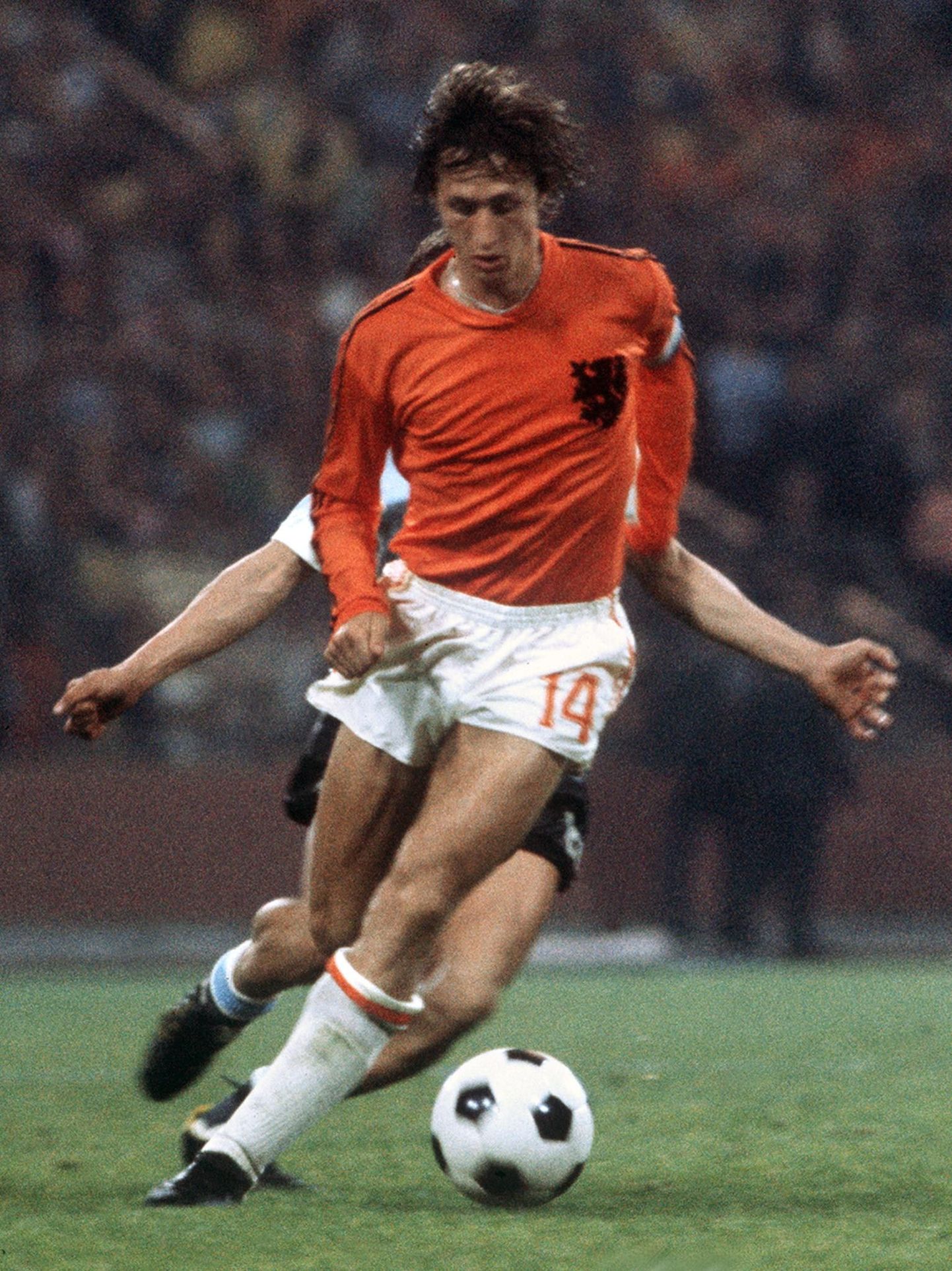 Johan Cruyff Hollandi koondise särgis 1974. aasta MMil.