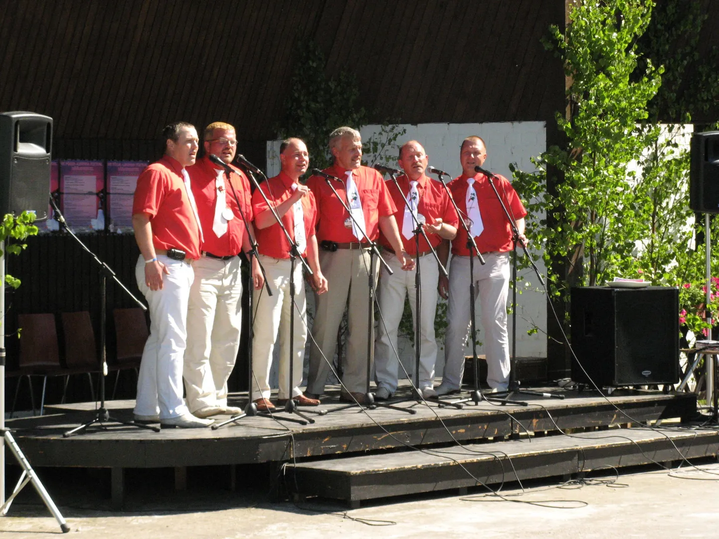 Tänavusel Põhja-Liivimaa festivalil osales ka saarlaste ansambel "Sõstrad".