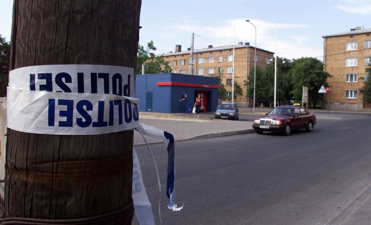 Keemia ja Endla tänava ristmik, kus 2002. aasta juunis tulistati Veiko Kullat.