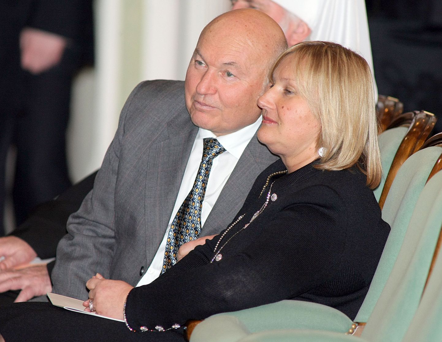 Бывший мэр Москвы Юрий Лужков и его супруга Елена Батурина.