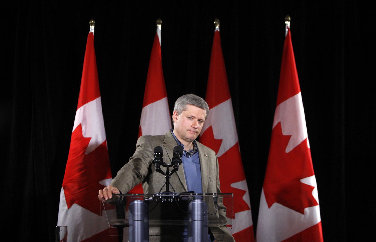 Kanada konservatiivne peaminister Stephen Harper.
