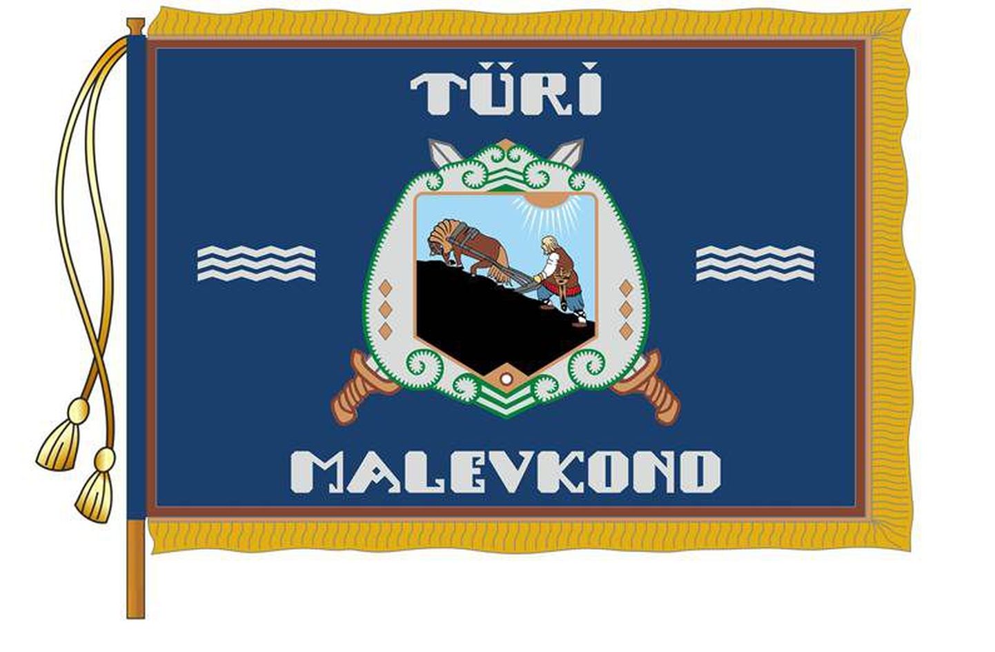 Türi malevkonna lipp