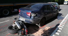В тяжелом ДТП столкнулись три автомобиля и мотоцикл: пострадали четыре человека