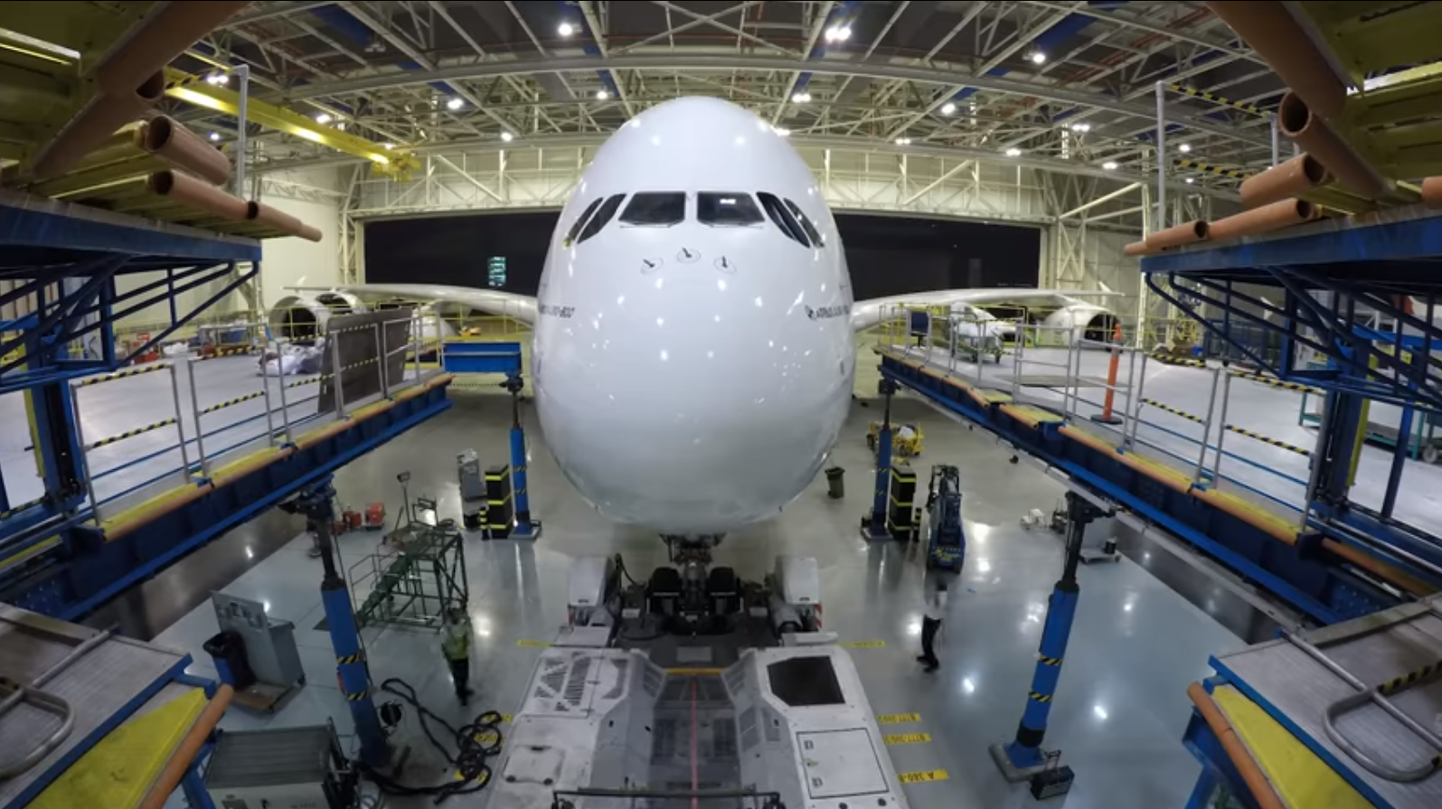 Airbus A380 läheb pessu