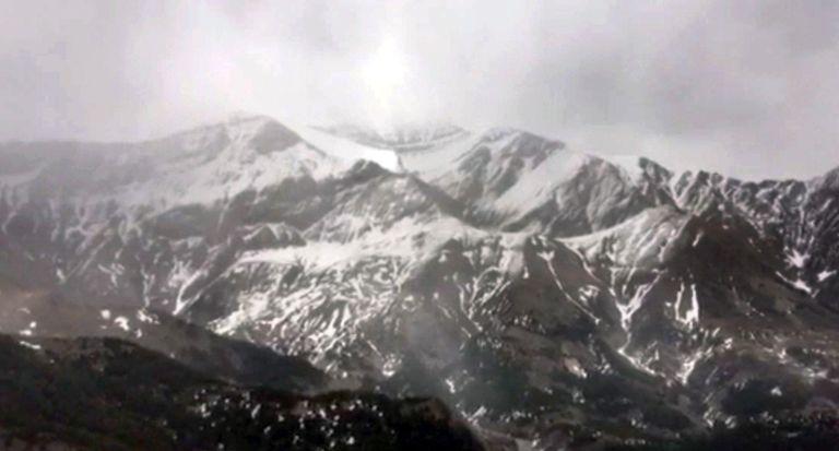 Vaade Prantsuse Alpidele, kus toimus Germanwingsi katastroof. Foto: Scanpix