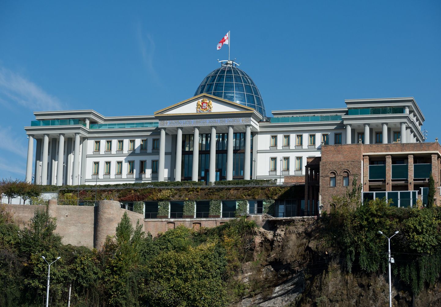 Дворец президента Грузии в Тбилиси.