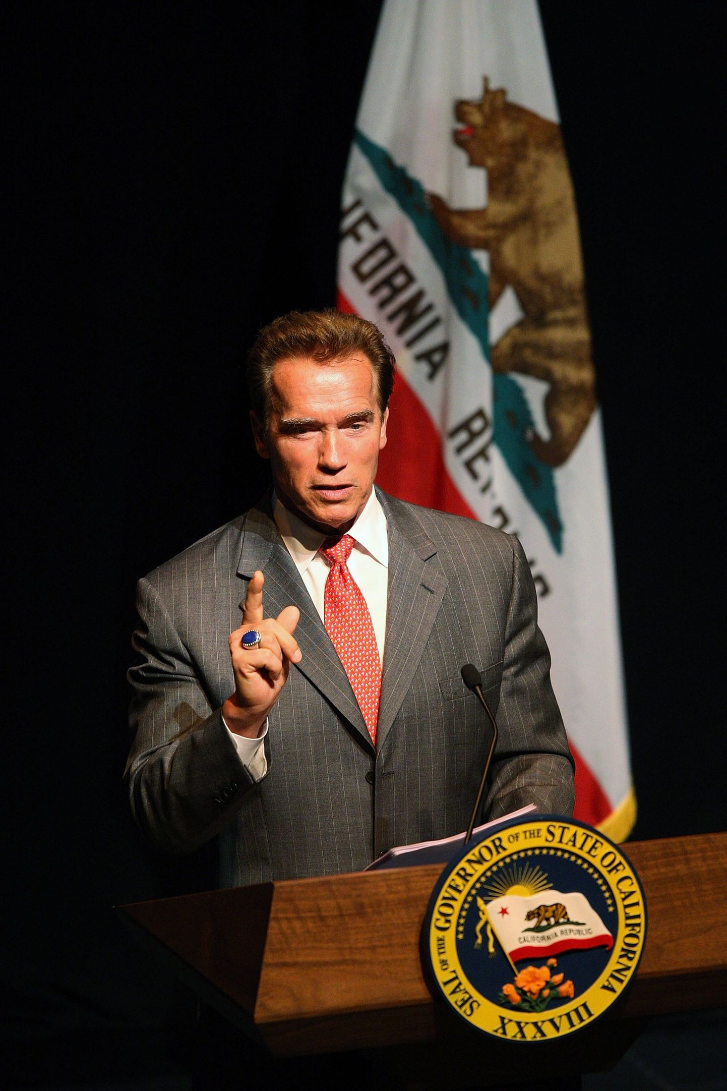 Ülemaailmne majanduskriis on andnud Arnold Schwarzeneggerile tugeva hoobi.