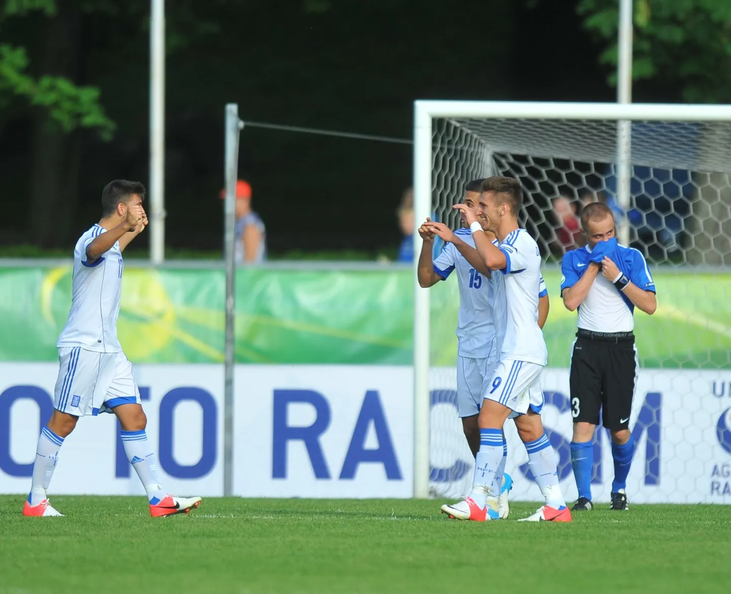 Kreeka U19 koondis tagas pääsu poolfinaali.